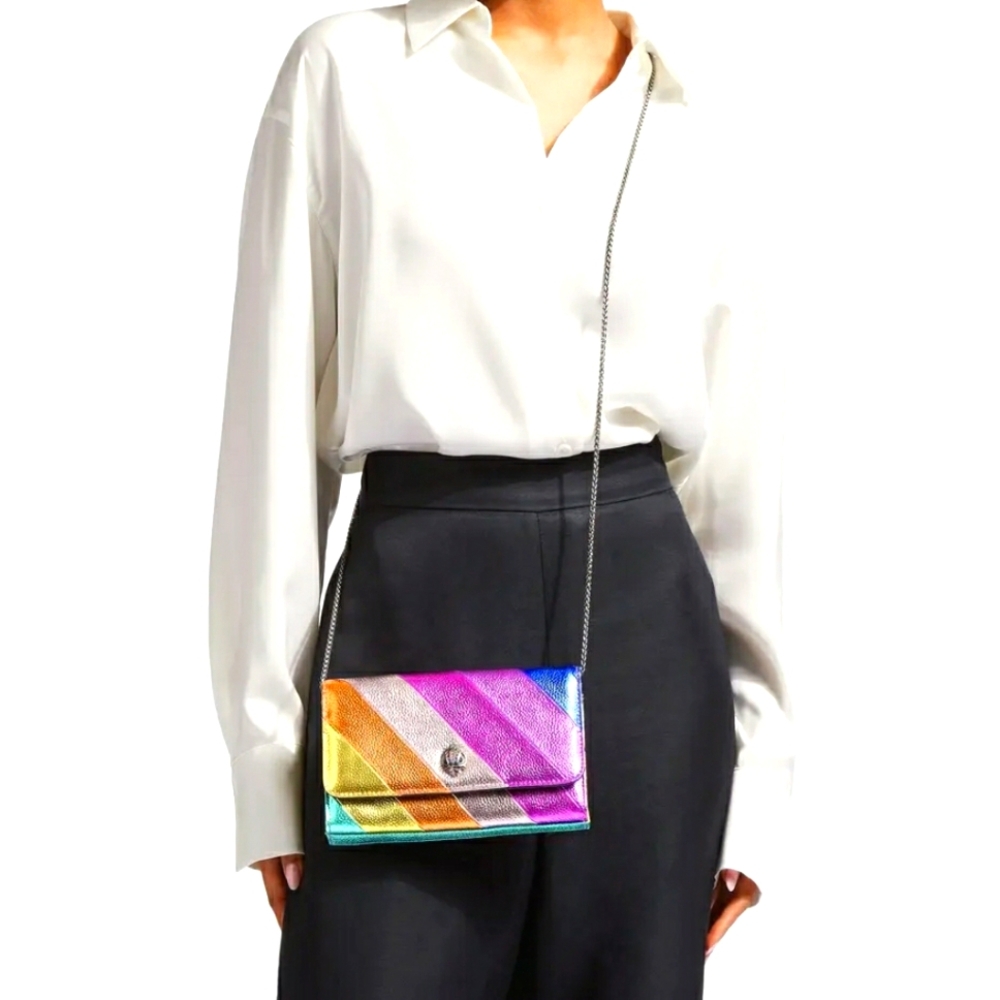 Kurt Geiger Kensington Mini  Crossbody Bag Multi Rainbow